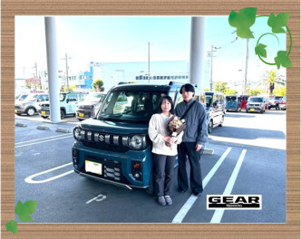 スペーシアギアでお出掛けしてください♪